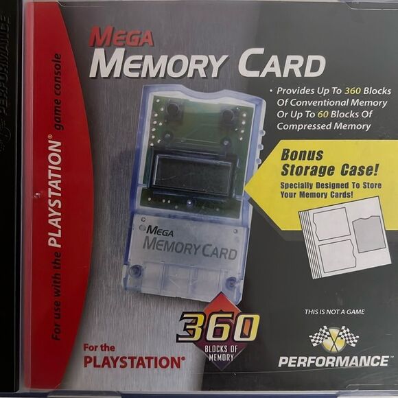 Performance Mega Memory Card Playstation